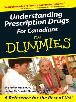 cover image of Understanding Prescription Drugs For Canadians For Dummies